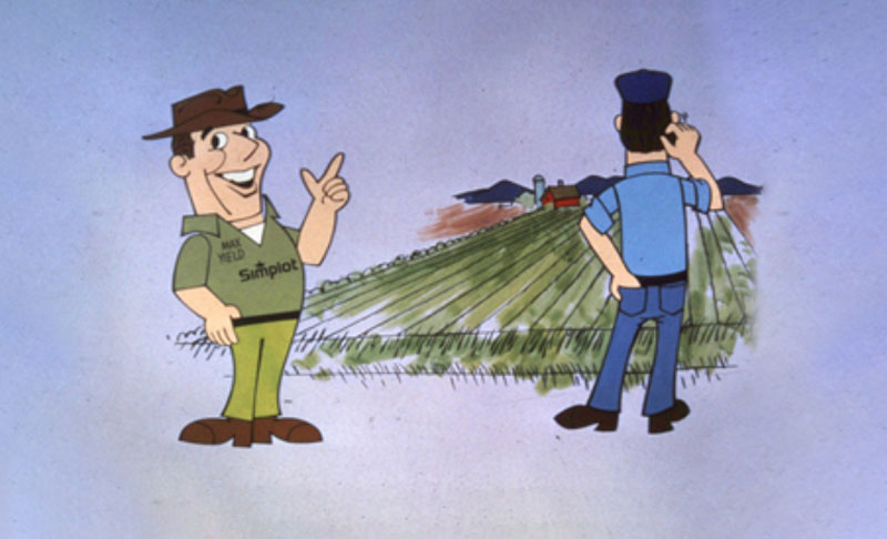 Max Yield Cartoon Character